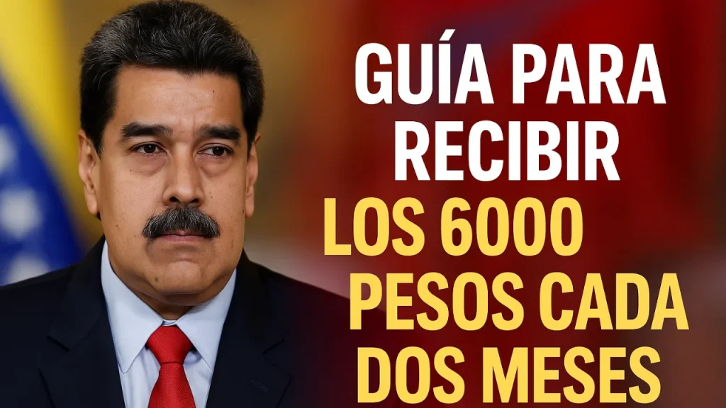 Adultos mayores reciben 6000 cada