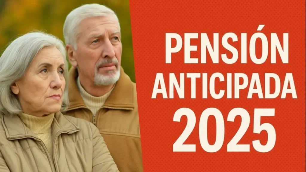 Pensión anticipada 2025